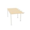 Frezza Pop Ace Bench Desk Extension Leg-Supported Composition Desk