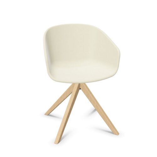 Gaber Basket 4-Leg Upholstered Chair