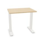 Bralco Height-Adjustable Desk Melamine Top Desk