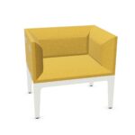 Frezza Alplus Seat High-Back Upholstered Divider Armchair