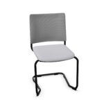 Nowy Styl Intrata V-34 Cfbl-NA Cantilever Upholstered Mesh Frame Chair