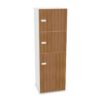 Bralco Aba 3-Compartment Independent Doors Locker Cabinet