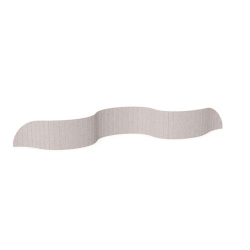 Zilenzio Desk-Mounted Fabric-Covered Acoustic Desk Screen