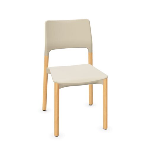 Kusch + Co Arn Frame Chair 4L Lgw P 4-Leg Plastic Back Frame Chair