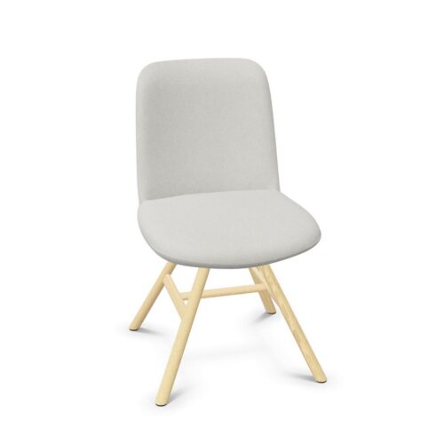 Frezza Fior Di Loto Fabric 4-Leg Without Armrests Chair