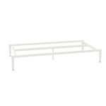 Frezza Alplus Back-To Back Bench Desk Frame 8-Seat Panel-Ready Desk Frame