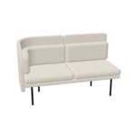 Zilenzio 9-1508 H Right-Hand Low Back Modular Sofa