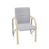 Nowy Styl Salsa CR 4-Leg With Armrests Upholstered Frame Chair