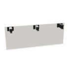 Nowy Styl Sqart Modesty Front Desk Panel Melamine Veneer SQ 1 BD Frame-Mounted
