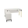 Nowy Styl CS5040 Desk Integrated With Sideboard A-Leg Lwm Frame Base Fixed PN