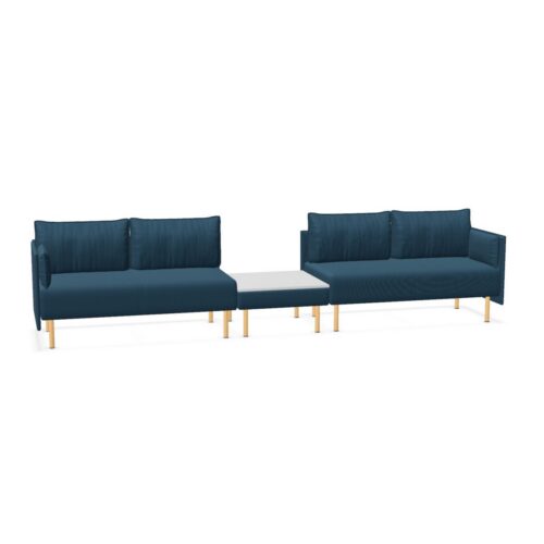 Kusch + Co Creva Landscape 2 T 2 LN OS Modular With Panels Sofa Set