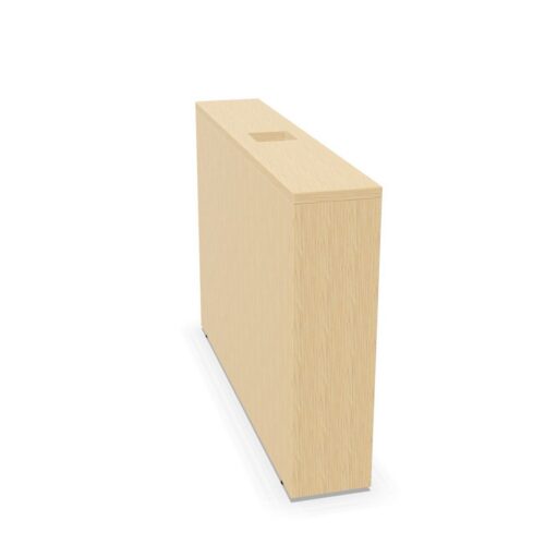 Frezza Narrow Storage Cabinet With Cable Opening Cabinet
