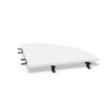 Bralco Curved Desktop Panel With Mounting Brackets Desk Top
