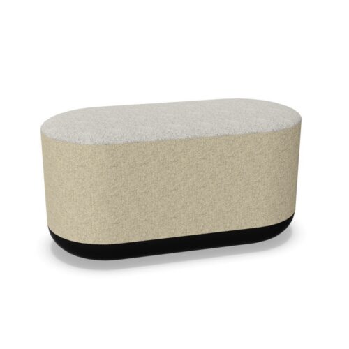 Bralco T2 S95 Oval Upholstered Fully Pouf Ottoman