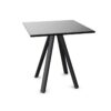 Gaber Norman Steelslim H74 4-Leg Square Top Table