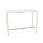 Frezza Pop Rectangular Metal Frame High Table