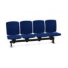 Kusch + Co V-Care Beam Seating 4U MF Uph Floor-Fixed Upholstered Beam Seating