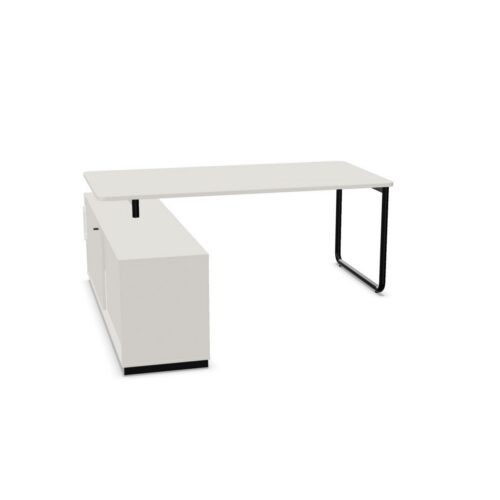 Nowy Styl Play Work 2 0 Desk Integrated With Sideboard U-Leg Frame Base Fixed