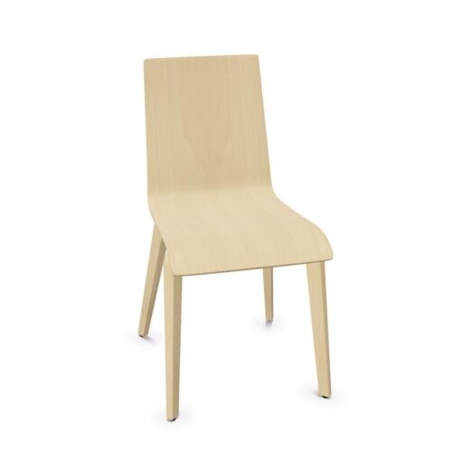 Nowy Styl Cafe-Vii Lgw 4-Leg Wooden Back Frame Chair