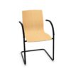 Kusch + Co Trio Frame Chair Cfa W Cantilever Upholstered Wooden Frame Chair