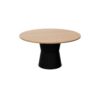 Gaber Nidaba Table Special Laminated Top D 140 Technopolymer Base Round
