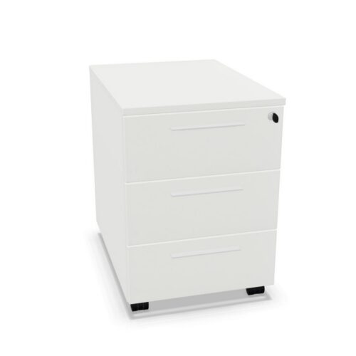 Frezza Three-Drawer Pedestal Cabinet