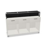 Nowy Styl Offa Mobile Sideboard Triple Sideboard