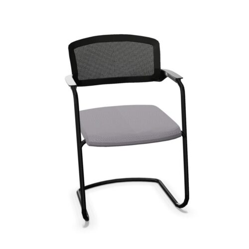 Nowy Styl EL100 C Cantilever Upholstered Mesh Conference Visitor Chair