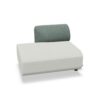 Frezza 1-Seater Central Module With Rh Half Backrest W Upholstered Right