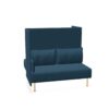 Kusch + Co Creva Landscape 2 2 Cube ZS DS Two-Seater Acoustic Sofa Z-Shaped
