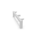 Bralco Fixed-Height Desk Base Desk Frame
