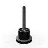 Zilenzio Dezibel Floor Metal Cube Foot Floor-Standing Screen Foot