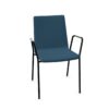 Kusch + Co Duo Frame Chair 4LA Uph Four-Leg Upholstered Armchair With Armrests