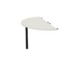 Nowy Styl Easy Space Extension I-Leg Halfcircle Modular Half-Round Top Table