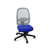 Nowy Styl Eggy Swivel Chair Mesh Back Upholstered Seat Office Chair