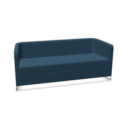 Nowy Styl Granite Sofa 3-Seater Upholstered Cantilever Sofa