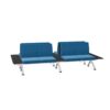 Kusch + Co V-Travel Bench-8 Soft Bbl 8-Seat Upholstered Beam Seating