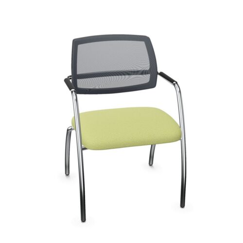 Frezza Wait Mesh 4-Leg Backrest Conference Chair