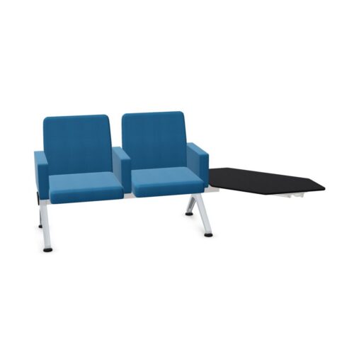 Kusch + Co V-Travel Bench-2 Soft Modular Arm Start 2-Seat Start Module With