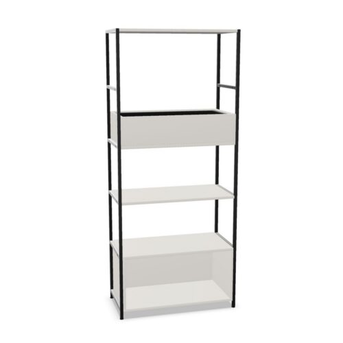 Nowy Styl Aplo Cabinet 5OH 1C 1-Column Open Cabinet