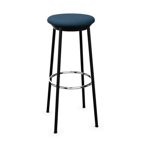 Kusch + Co Creva Stool 4L H Uph 4-Leg Upholstered Bar Stool