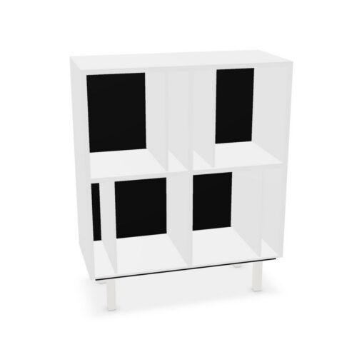 Bralco Credenze Open Compartment Square Feet Sideboard