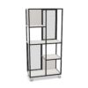 Nowy Styl Offa Open Cabinet Back Mfc And Metal Mesh Freestanding Open Cabinet