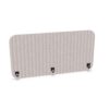 Zilenzio 1200 Front Upholstered Fabric Acoustic Desk Screen