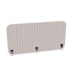Zilenzio 1200 Front Upholstered Fabric Acoustic Desk Screen