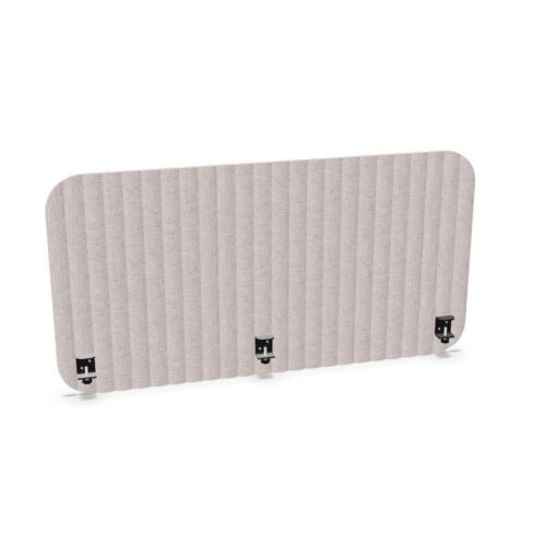 Zilenzio 1200 Front Upholstered Fabric Acoustic Desk Screen