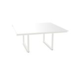Frezza Be 1 Rectangular Etched Glass Meeting Table
