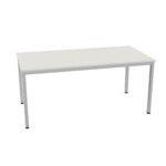 Nowy Styl Simple Table I-Leg Frame Base Fixed-Height Rectangular Top Meeting