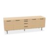 Bralco E28 Freestanding Sideboard Cabinet Wooden Doors Storage Cabinet