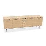 Bralco E28 Freestanding Sideboard Cabinet Wooden Doors Storage Cabinet